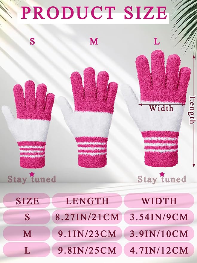 Patelai 3 Pairs Microfiber Plant Dusting Gloves Leaf Cleaning Gloves - Image 3