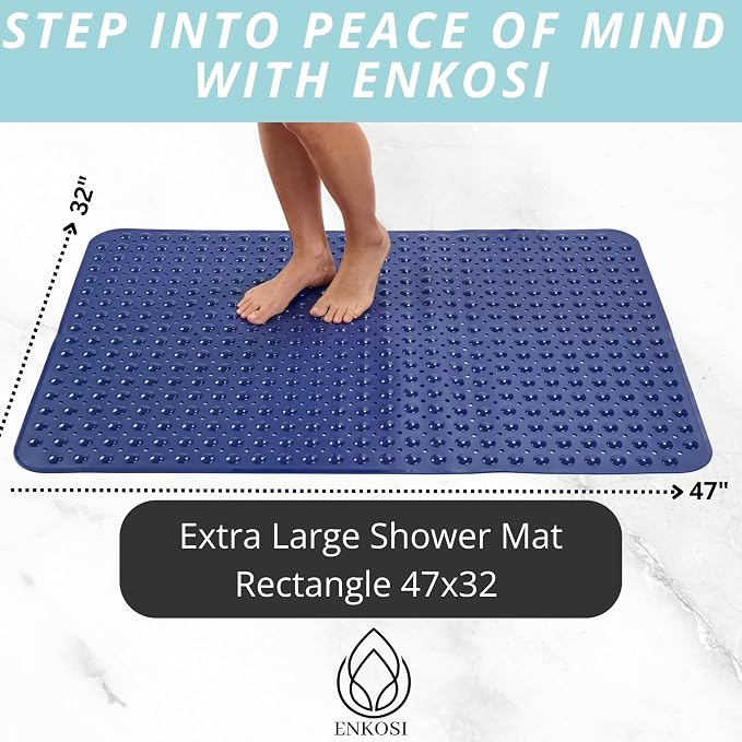 ENKOSI Extra Large Shower Mat Non Slip - Image 4