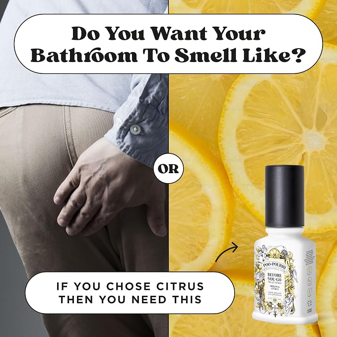 Poo-Pourri Before-You-Go Toilet Spray, Original Citrus, 2 Fl Oz, 2 Pack - Image 9