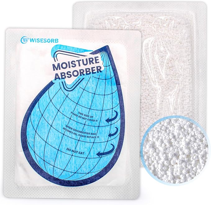 50 Gram 30 Packs Moisture Absorbers by Wisesorb