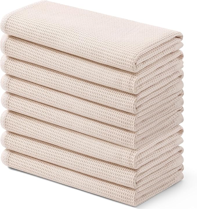 Homaxy 100% Cotton Waffle Weave Kitchen Towels by Homaxy