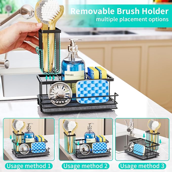 HapiRm Sink Caddy Sponge Holder - Image 3