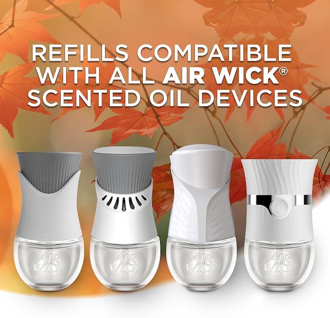Air Wick Plug in Scented Oil Refill, Apple Cinnamon Medley, Air Freshener - Image 5