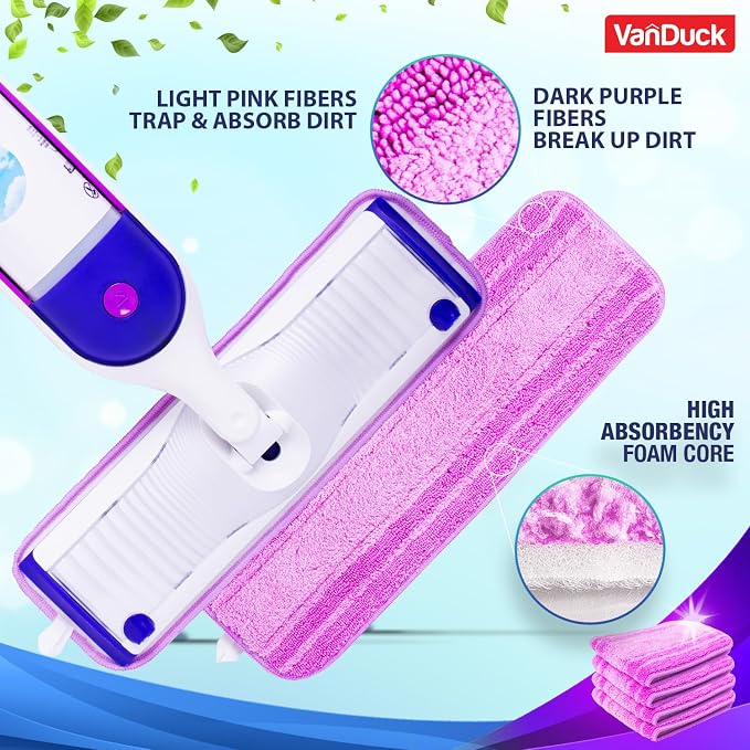VanDuck Reusable Mop Pads Compatible - Image 3