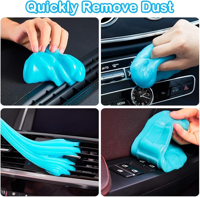 PULIDIKI Car Cleaning Gel Car Clean Putty, Universal Car Interior Cleaner Slime - Image 3