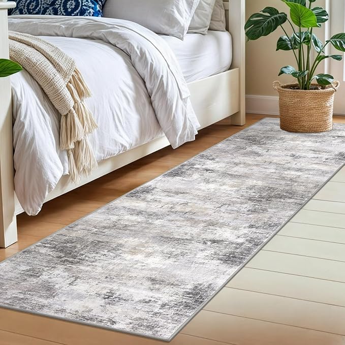 IOHOUZE Abstract Runner Rug 2x7 Ft Washable Runners - Image 8
