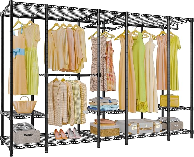 VIPEK V50 Extra Large Portable Closet Rack Bedroom Armoire Freestanding by VIPEK