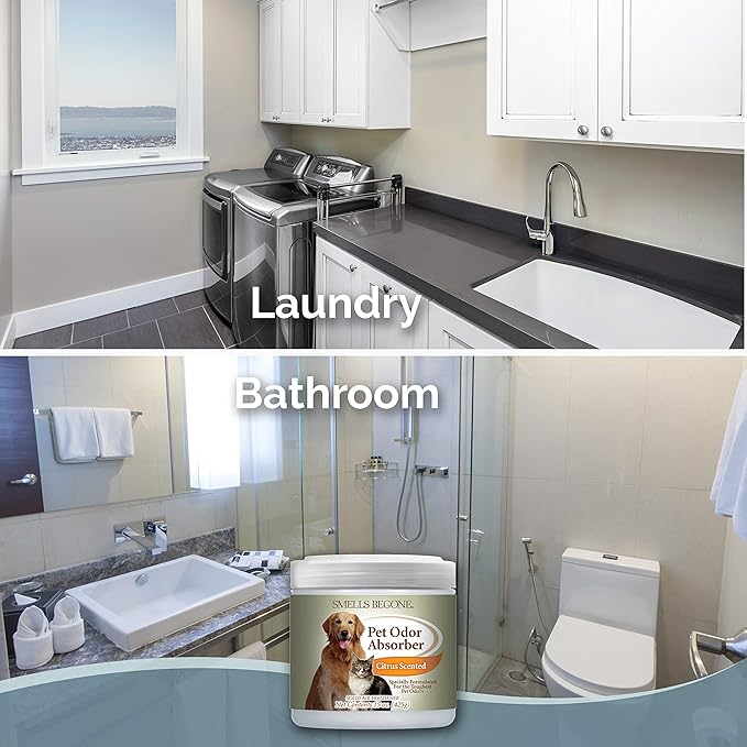 SMELLS BEGONE Air Freshener Pet Odor Absorber Gel - 15 oz - Image 6