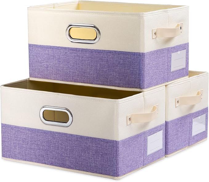 PRANDOM Large Fodable Storage Bins by Prandom