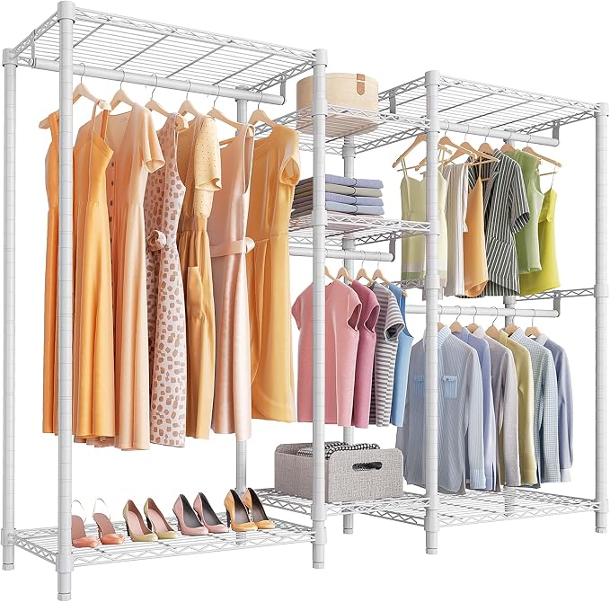 VIPEK Classic V6 Wire Garment Rack 5 Tiers Heavy Duty Clothes Rack by VIPEK