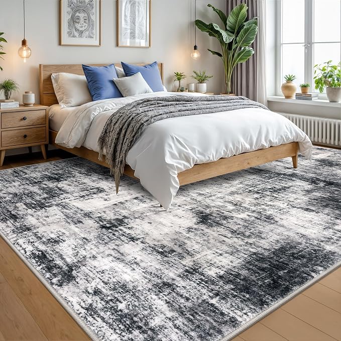 IOHOUZE Abstract Area Rugs 9x12 Ft Washable Large Rugs - Image 8