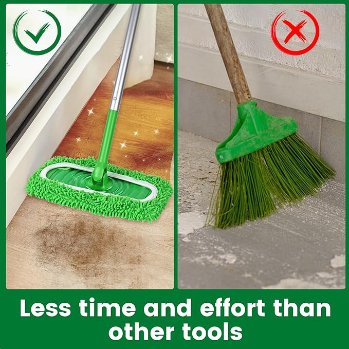 6Pcs Reusable Microfiber Mop Pads Compatible - Image 5