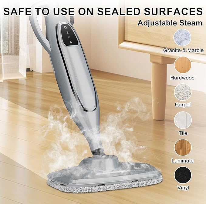 Steam Mop, 11-in-1 Powerful Steam Cleaner - Image 7