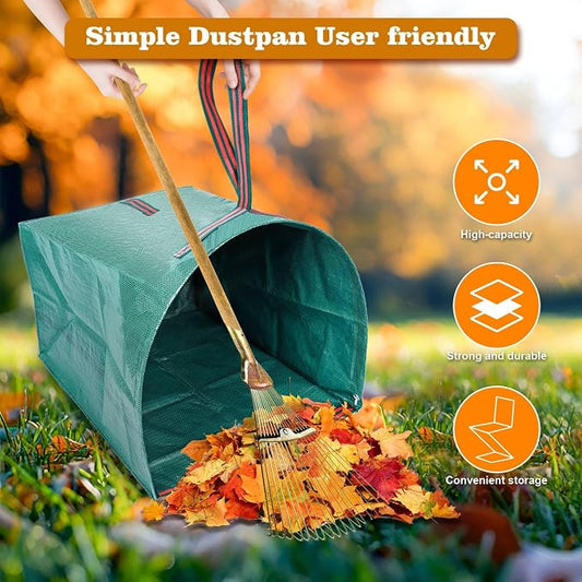 72 gallon Leaf Collector bags, Large Dustpan-Type Lawn Bags, Leaf Bags - Image 2