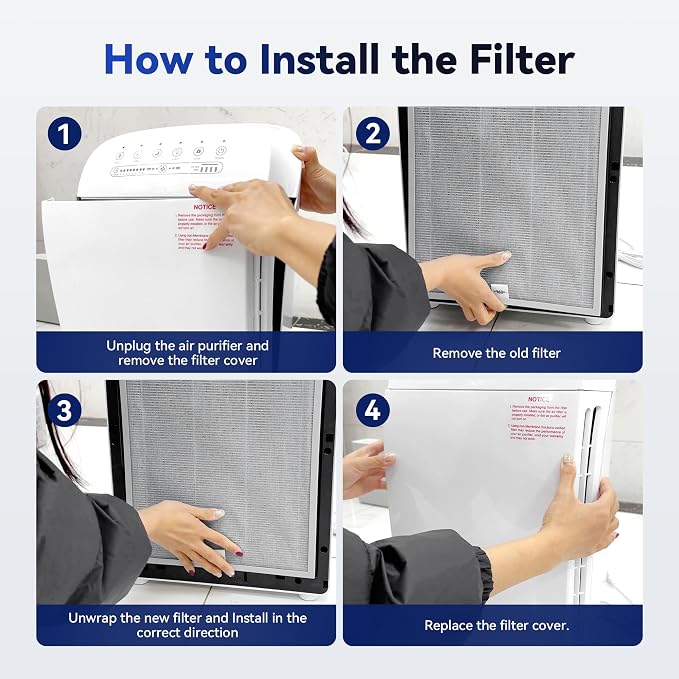 Membrane Solutions MSA3/MSA3S Genuine Smoke Removal Air Purifier Filter - Image 7