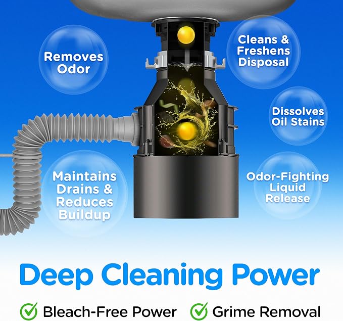 Compac Home Plink Garbage Disposal Cleaner and Deodorizer 60ct VALUE PACK - Image 3