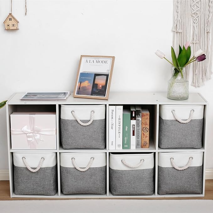 13 x 13 Inch Storage Cubes, 6 Pack Cube Storage Bins - Image 3