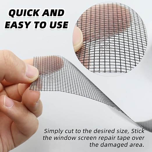 2IN Wide Window Screen Repair Tape - Image 4