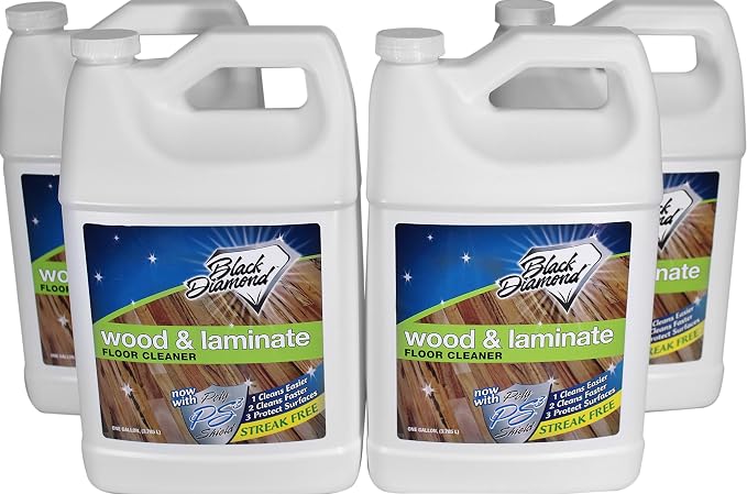 Black Diamond Stoneworks Wood & Laminate Floor Cleaner- Ready to Use Non-Toxic by BlackDiamondStoneworks