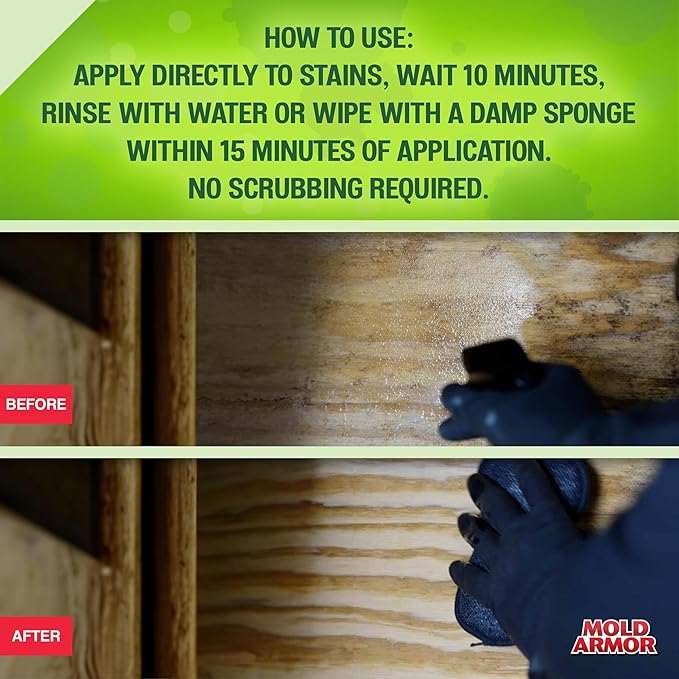 Mold Armor Professional Brand Mold Kill & Control Spray, 32 oz., Hard Surface - Image 7