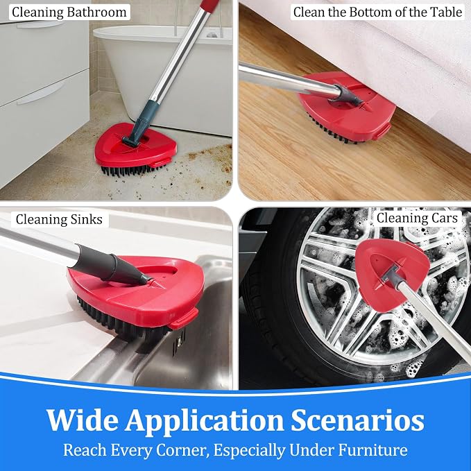 Mop Handle for Ocedar, Spin Mop Handle Replacement for O Cedar, 4 Section 30" - Image 7