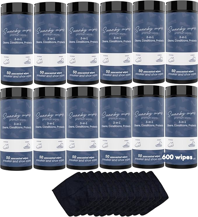 Swanky Shoe Cleaner Wipes by SwankyWipes