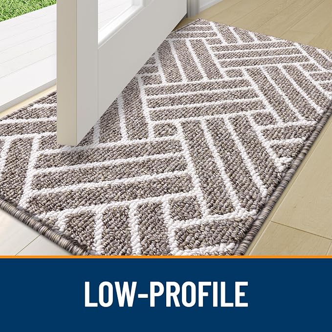 OLANLY Large Indoor Door Mat, 59x35 Inch, Dirt Resistant and Absorbent - Image 4