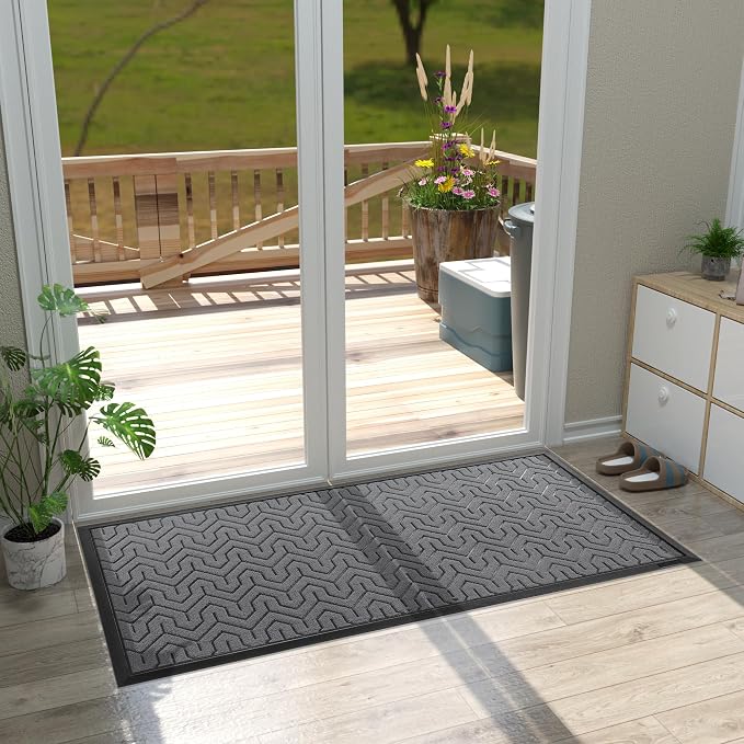 Yimobra Large Door Mat Outside Entrance 47x24, Waterproof Heavy Duty Outdoor - Image 7