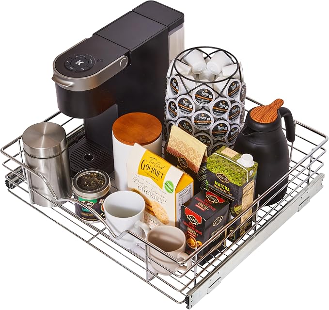 HOLDN’ STORAGE Heavy-Duty Premium Collection Pull Out Cabinet Organizer