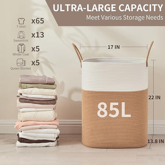Laundry Basket with Handles - Image 2
