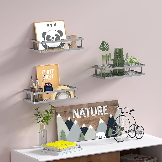 PUSDON Metal Wall Hanging Basket 2 Packs DIY Suitable - Image 4