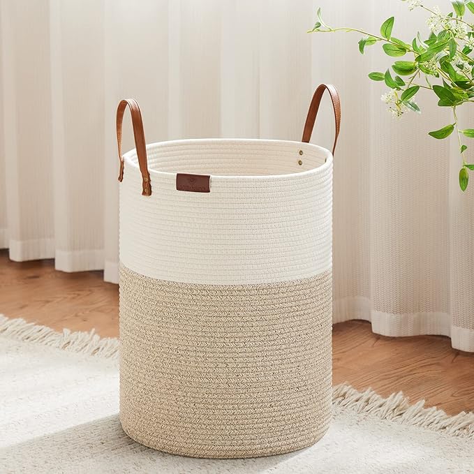 VIPOSCO Small Laundry Basket, Slim Baby Hamper by VIPOSCO
