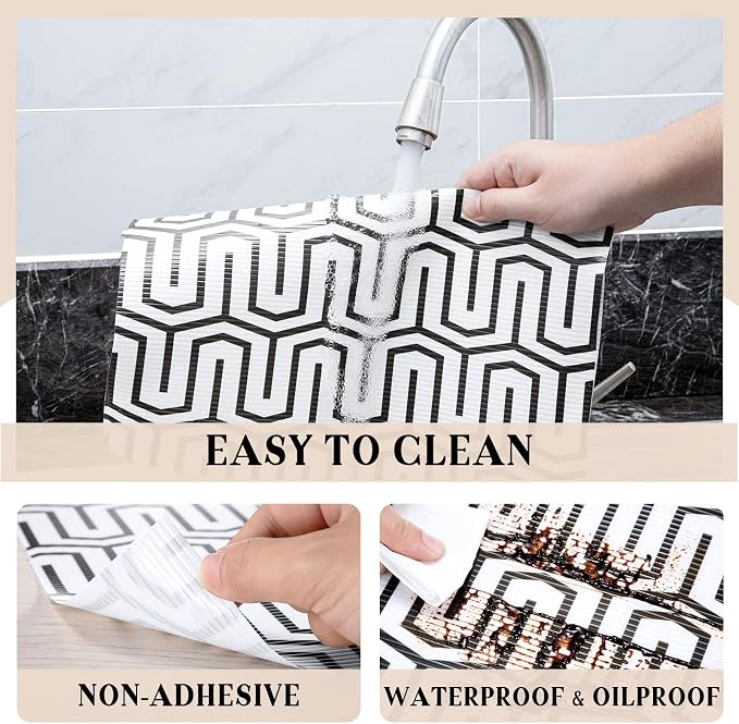Glotoch Shelf Liner 17.5" x30 ft- Non Adhesive Refrigerator, Drawer Liners - Image 3
