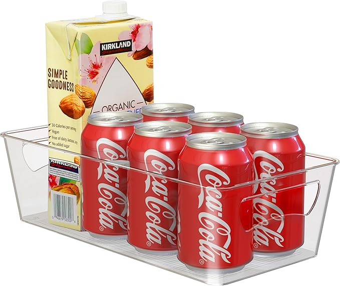 Simple Houseware Kitchen Can Organizer Clear Bin by SimpleHouseware