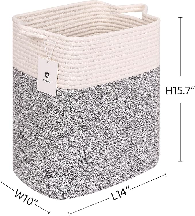 Medium and Large Woven Basket//With Handle, Used - Image 5