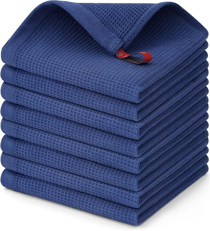 Homaxy 100% Cotton Waffle Weave Dish Cloths by Homaxy