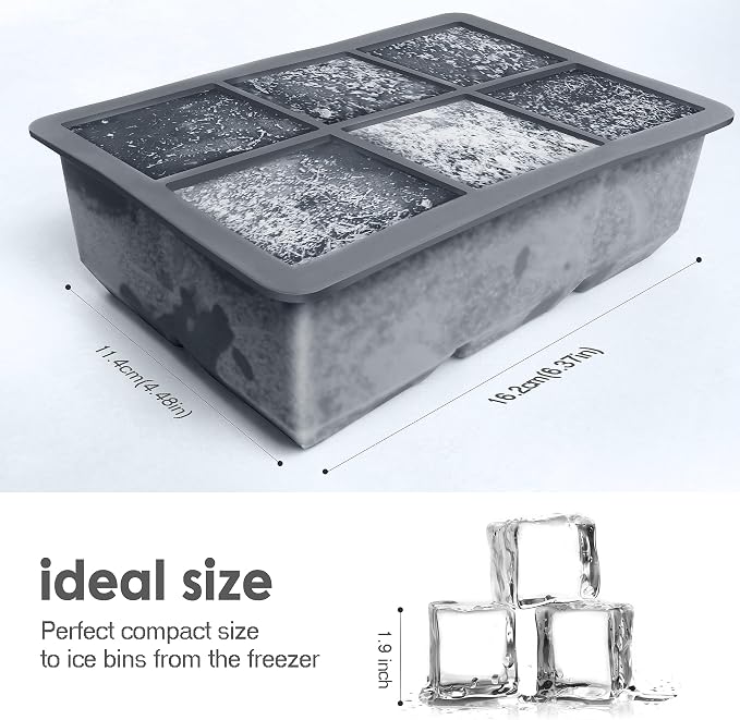 Silicone Ice Cube Trays 3 Pack - Image 3