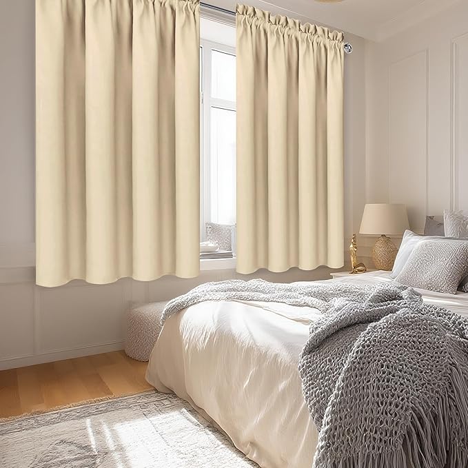 DWCN Blackout Curtains for Living Room Thermal Insulated, Energy Saving & Noise - Image 3