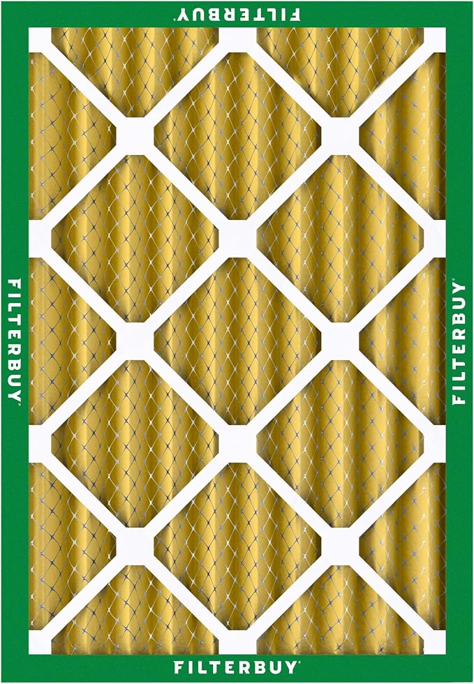 Filterbuy 24x25x4 Air Filter MERV 11 Allergen Defense Replacement, - Image 9