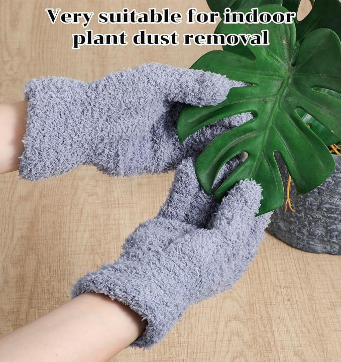 Microfiber Gloves for Plant Dusting - Image 6