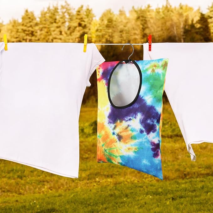 YLOLUL 2 Pcs Tie Dye Clothes Pin Bag - Image 6