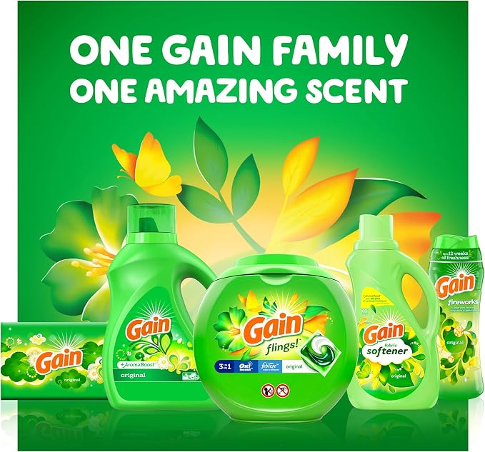 Gain Fireworks In-Wash Scent Booster Beads, 12.2 oz - Image 8