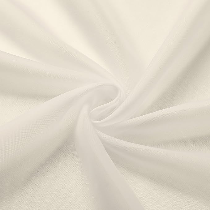 Chyhomenyc Cream Sheer Valances - Image 6