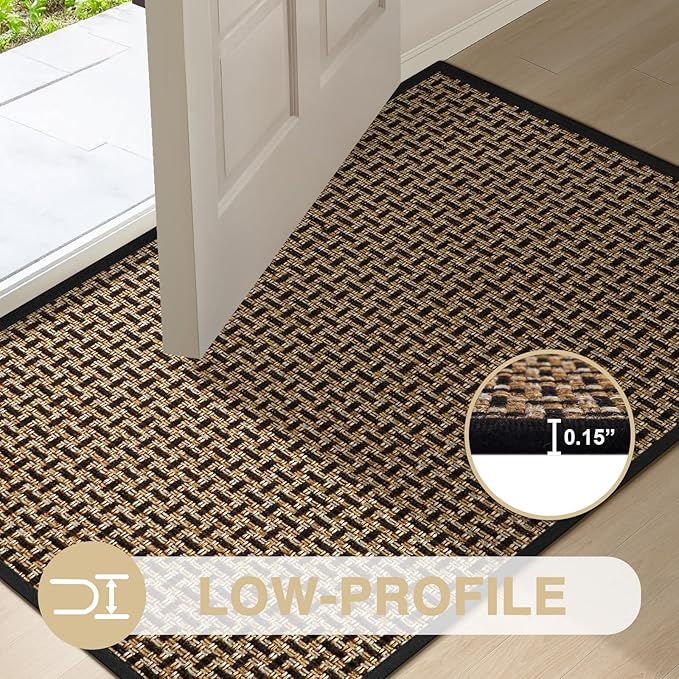 LEKEEPGO Door Mat Indoor Entrance 24"x36", Absorbent Indoor Door Mat, Non Slip - Image 4