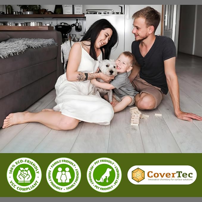 CoverTec GlazeGuard Matte Ceramic And Porcelain Tile And Grout Sealer, Flat - Image 10