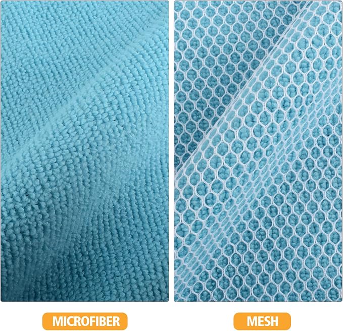 KinHwa Kitchen Washcloths for Dishes Absorbent Microfiber Dish Cloths Quick Dry - Image 7