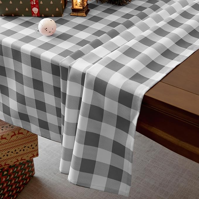 Waterproof Plaid Tablecloth Fabric - Image 3