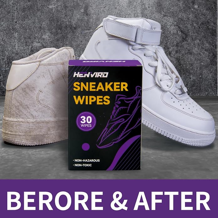 Henviro Shoe and Sneaker Cleaner Wipes - Image 5