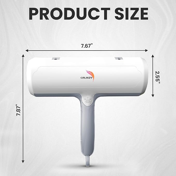 CALMZY Pet Hair Removal Tool, Reusable Lint Roller - Image 2