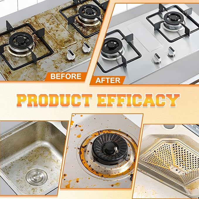 Multi-Purpose Powerful Cleaner for Kitchen, Heavy Kitchen Duty Degreaser - Image 3